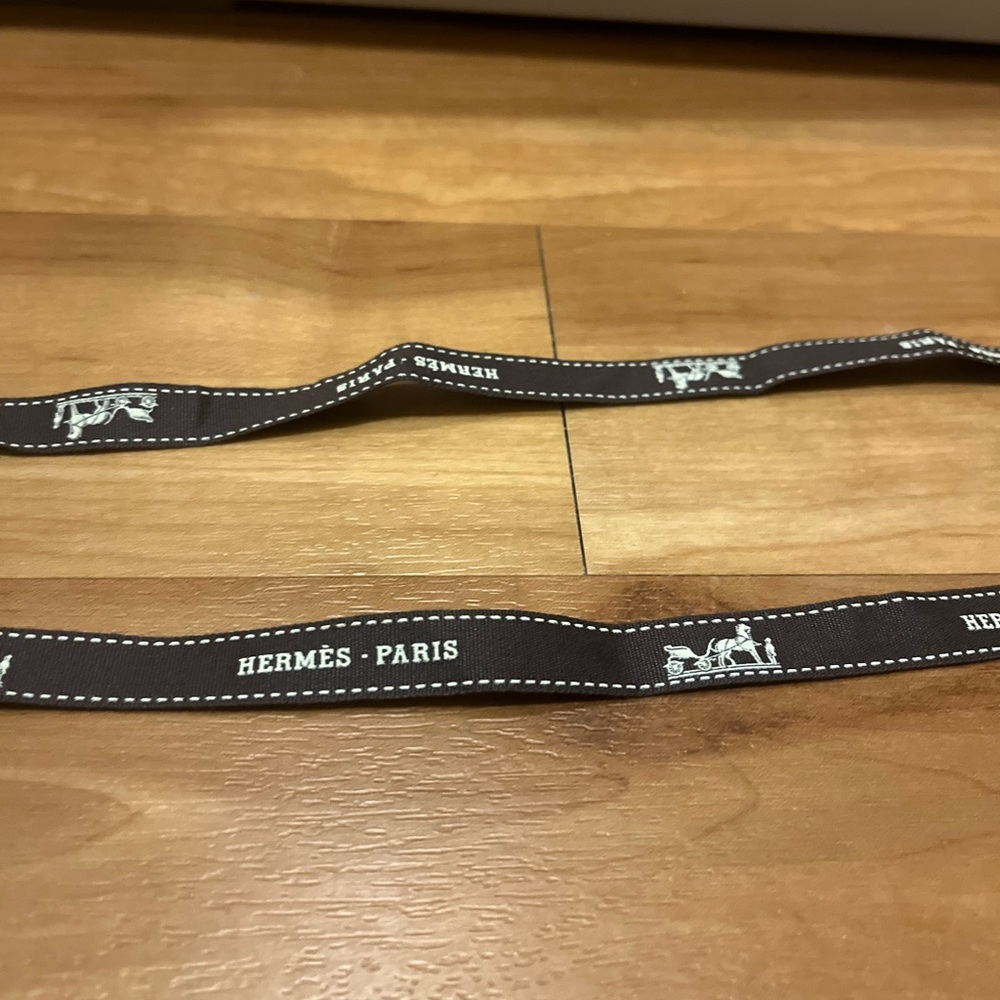 Authentic Hermes gift ribbon